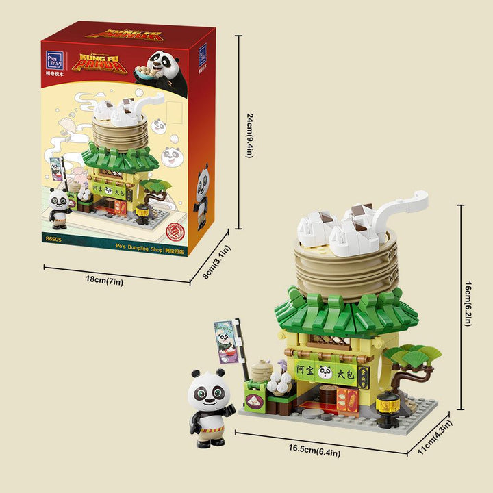 Pantasy X Kung Fu Panda Mini Street View- Po's Dumpling Shop 86505 - US-Pantasy