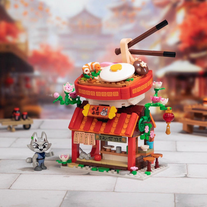 Pantasy X Kung Fu Panda Mini Street View- Zhen's Ramen Stall 86506 - US-Pantasy