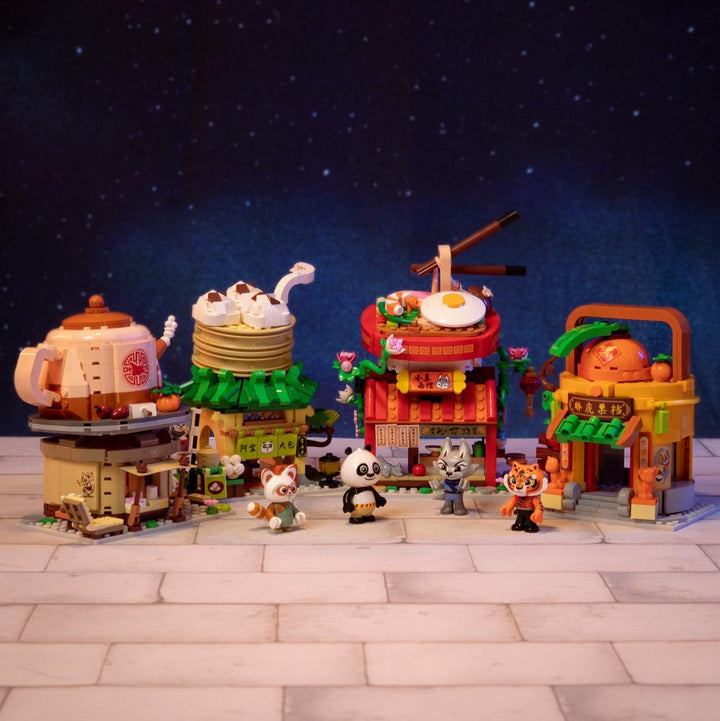 Pantasy X Kung Fu Panda Mini Street View- Po's Dumpling Shop 86505 - US-Pantasy