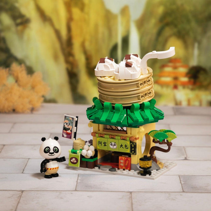 Pantasy X Kung Fu Panda Mini Street View- Po's Dumpling Shop 86505 - US-Pantasy