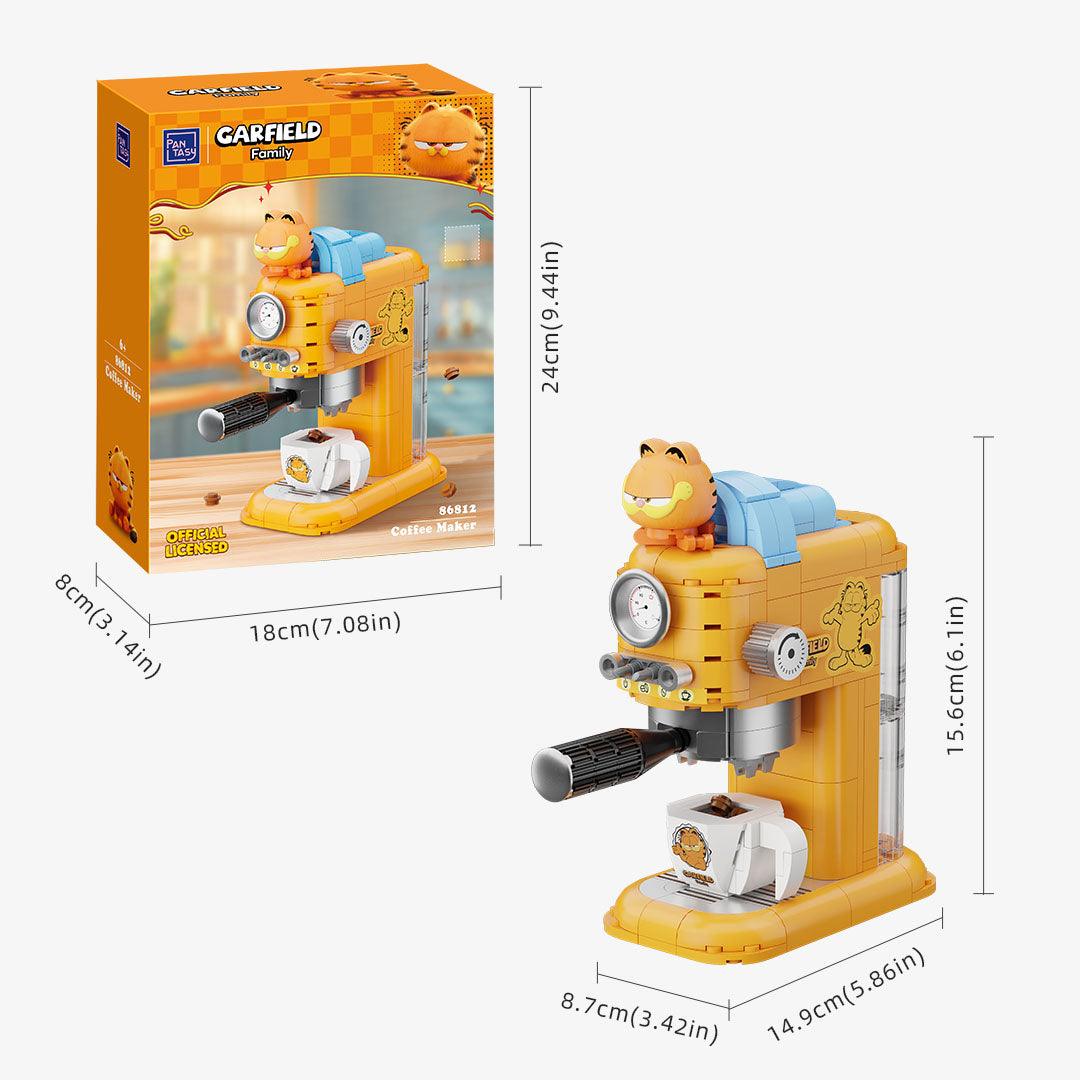 Pantasy Garfield Coffee Fun – Adorable Brick Coffee Machine to