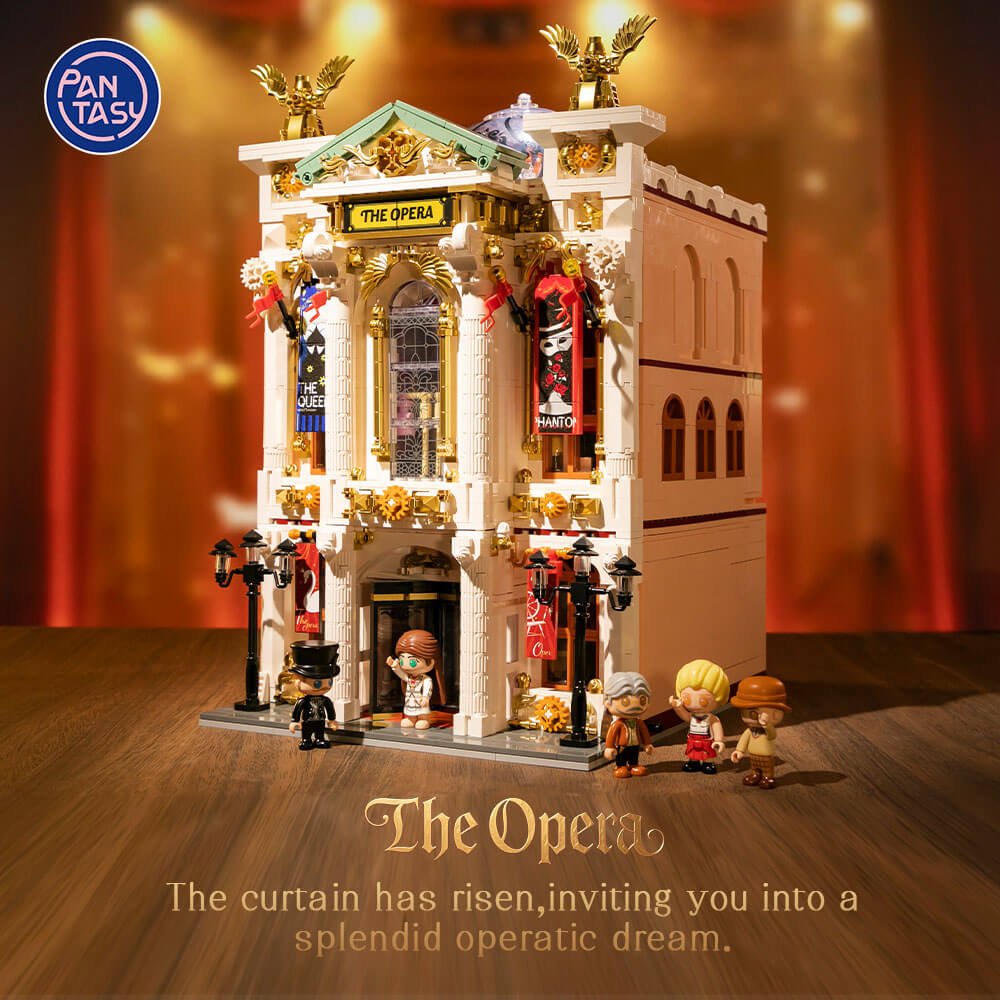 Pantasy 85019 Civic Opera House: Baroque Modular Theater Kit for