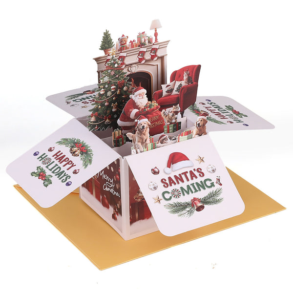 Christmas Gift  3D Christmas Card