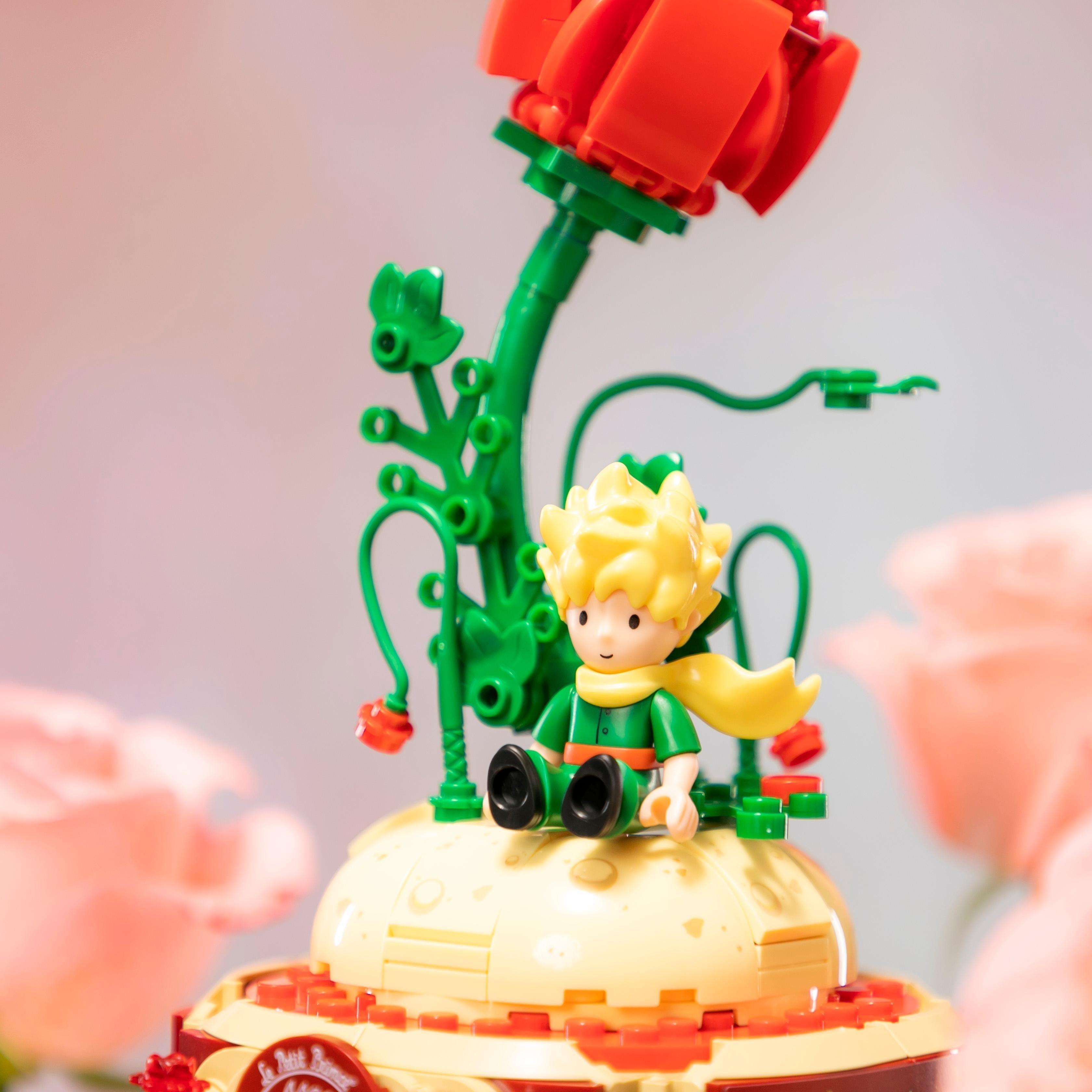 Pantasy Le Petit Prince Brick Art–Recreate the Rose & Fox Bond