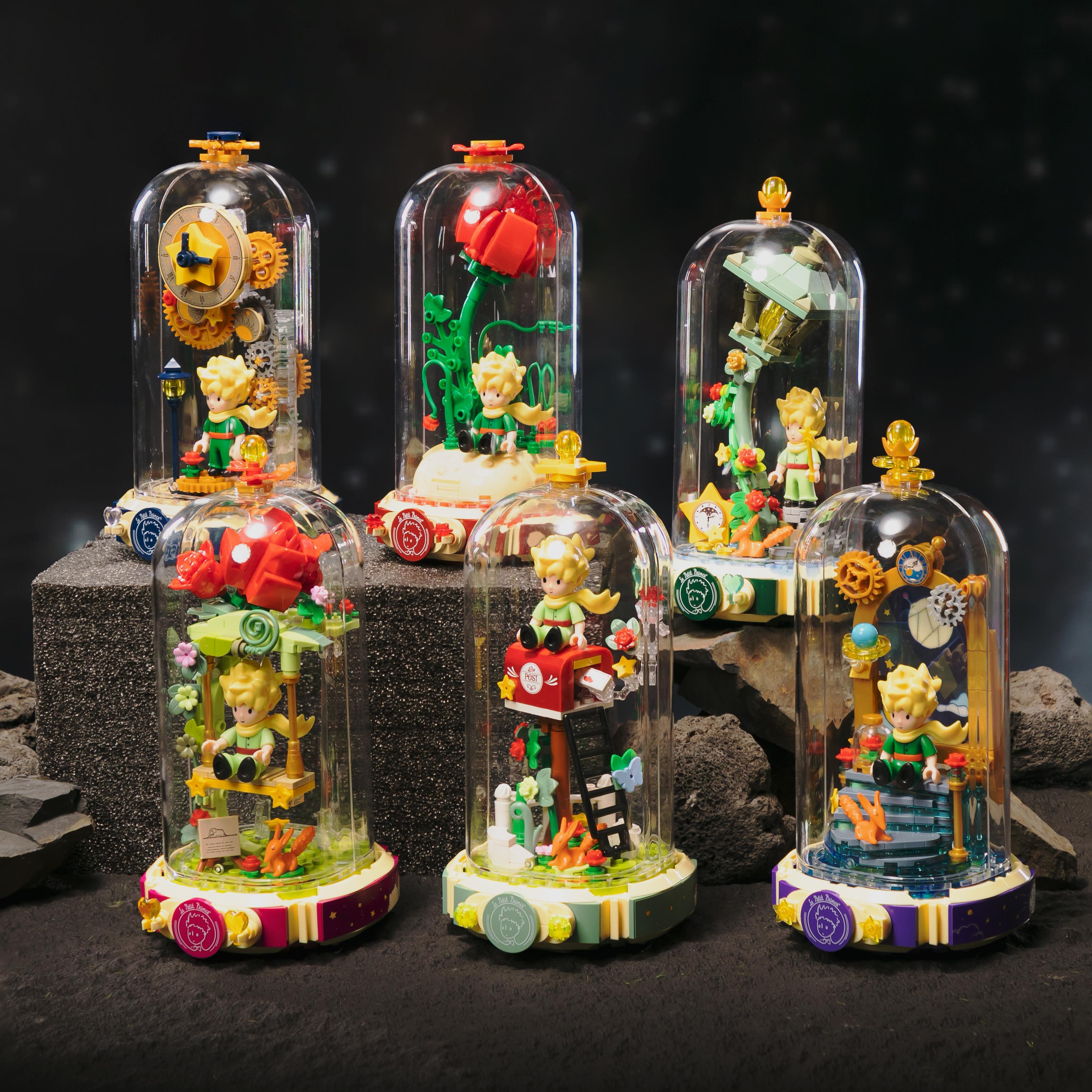 Le Petit Prince jeu de construction Rose Whispers